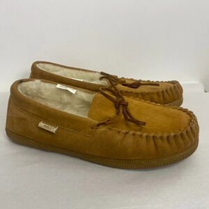 NWOT 100% Merino Wool Leather Plymouth Moccasins
